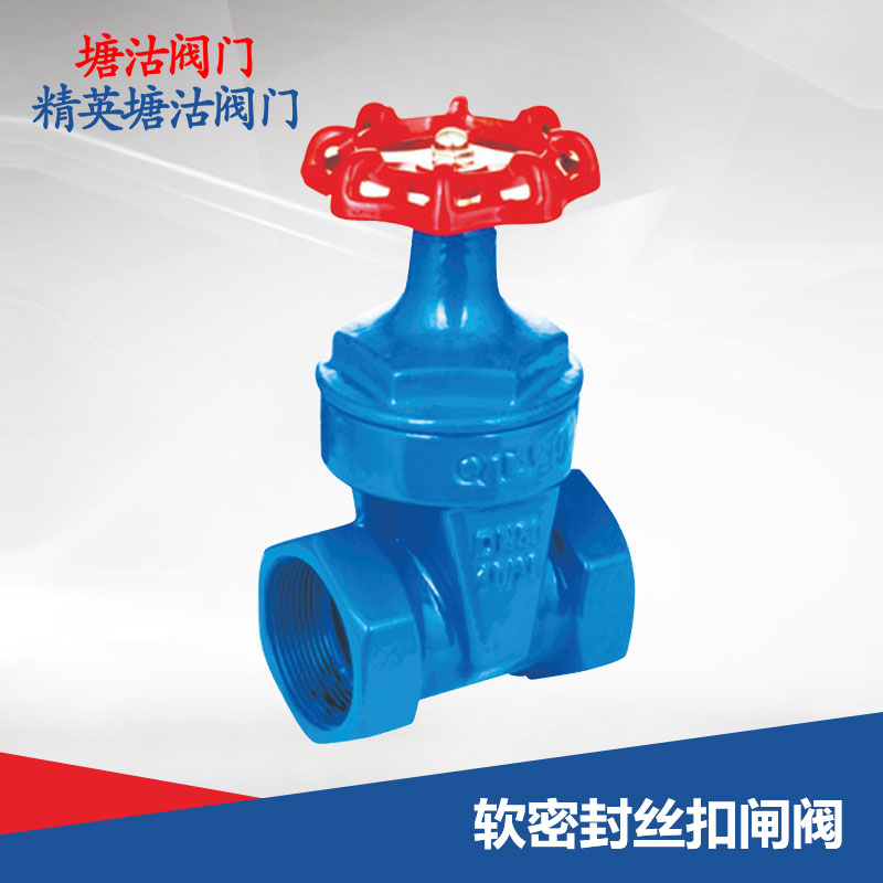 軟密封絲扣閘閥